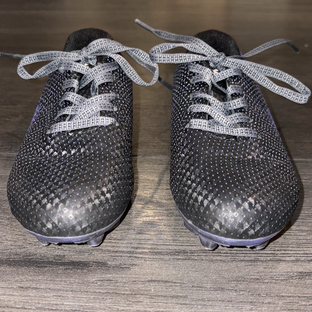 DSG Speed Viper Soccer Cleats Size 12 Black/Purple/Silver - Picture 6 of 13